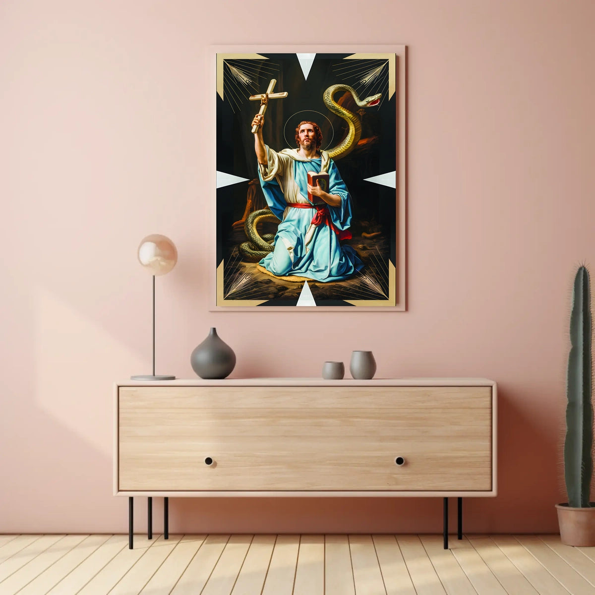 The Serpent and the Saint Poster