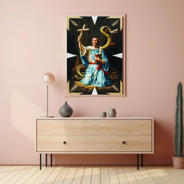 The Serpent and the Saint Poster