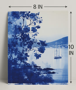 Serene Coastal Escape Poster