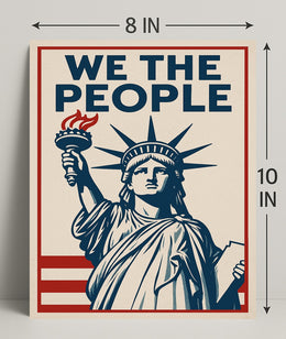 We the People Poster PosterGoat