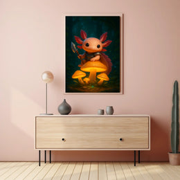 Guardian Of The Enchanted Forest Poster