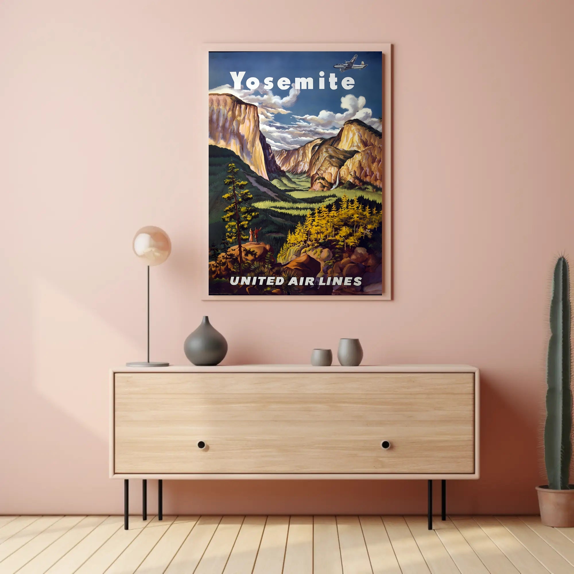 Yosemite National Park Adventure View National Park Poster