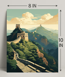 The Great Wall Of China Poster