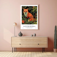 Red Fox Heritage Artwork: Cultural or Heritage Poster