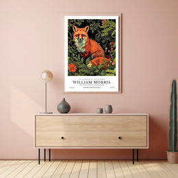 Red Fox Heritage Artwork: Cultural or Heritage Poster