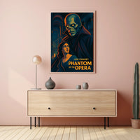 Lon Chaney Phantom Opera Gothic Cinematic Collectors Poster