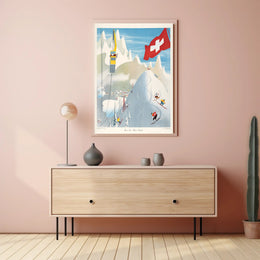 Winter in Switzerland Poster PosterGoat