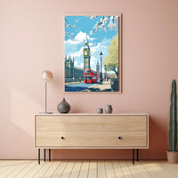 London In Springtime Poster