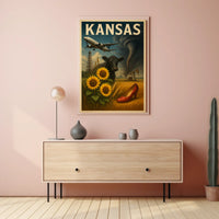 Kansas A Land of Diversity Poster