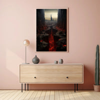 The Abyssal Cityscape Poster