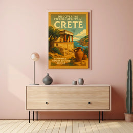 Discover The Eternal Beauty Of Crete Poster