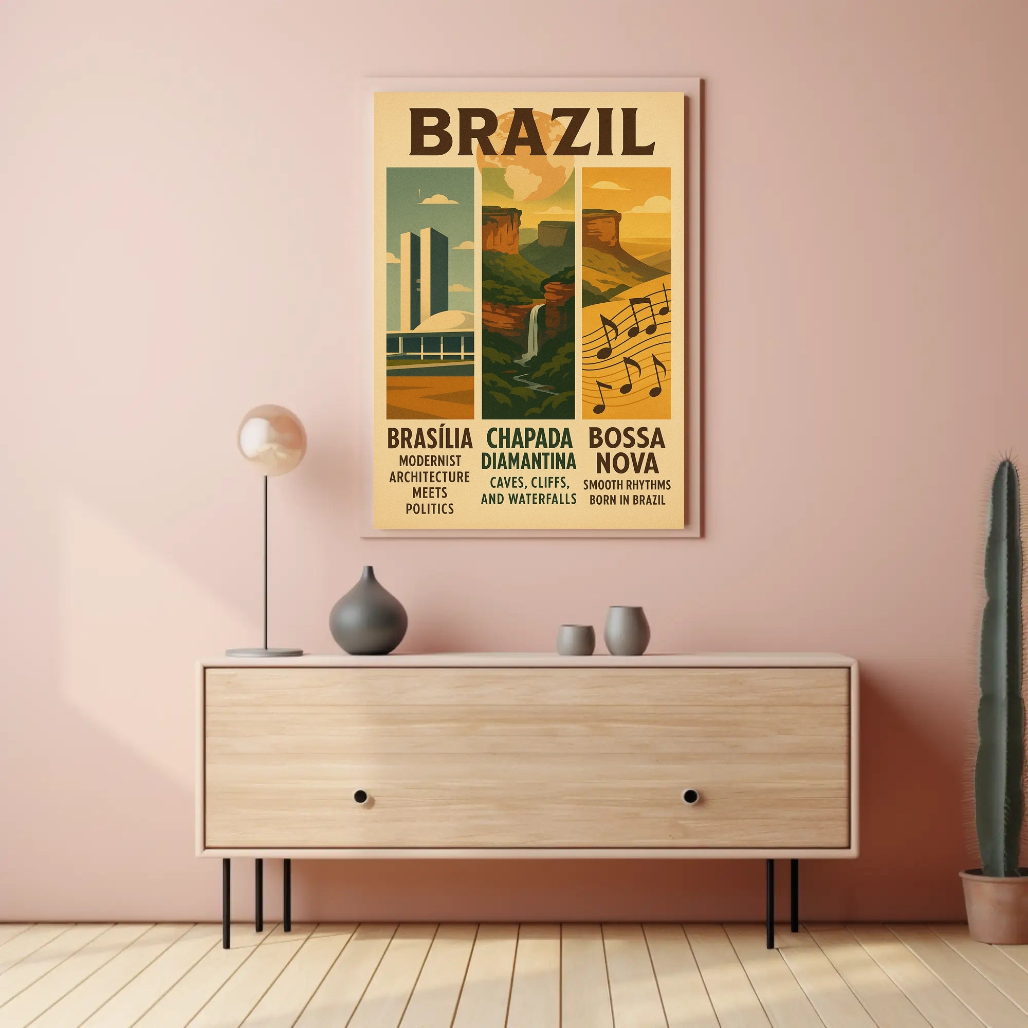 Discover Brazil Poster PosterGoat