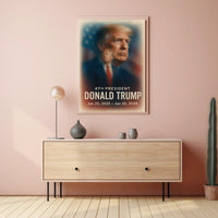 Trump Visionary Leader Pop Art Patriotic Collectors Poster