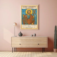Saint Andrew the Apostle Poster PosterGoat