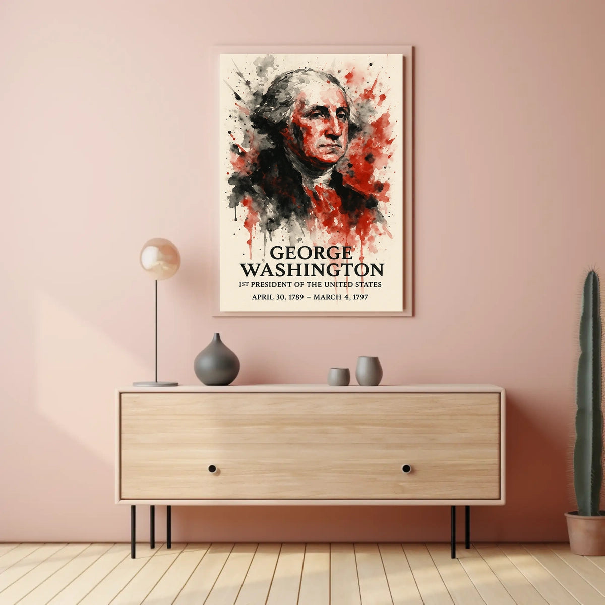George Washington 1St President Poster