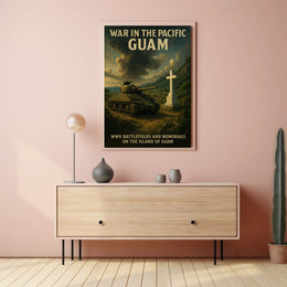 War In The Pacific Guam Poster