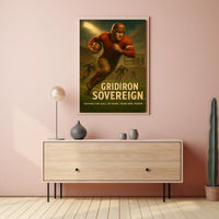 Gridiron Sovereign Football Poster