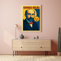 Georges Méliès Cinematic Pioneer Poster