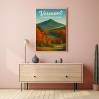 Vermont Nature Tapestry Poster Wall Art Print