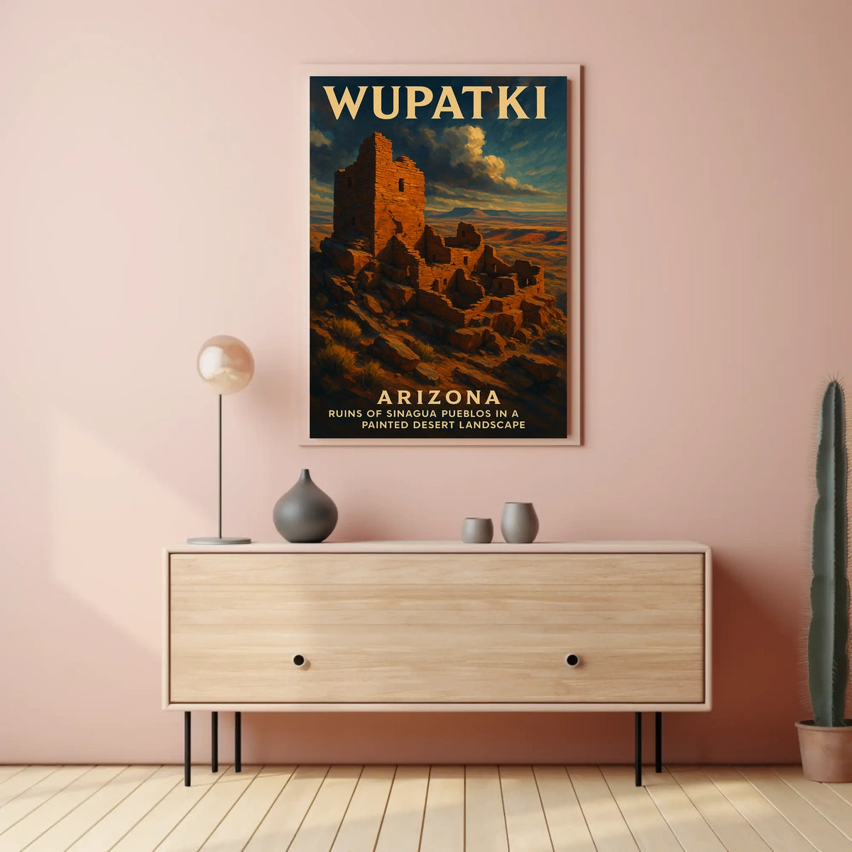 Wupatki Ruins In Arizona Poster