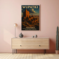 Wupatki Ruins In Arizona Poster