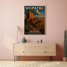 Wupatki Ruins In Arizona Poster