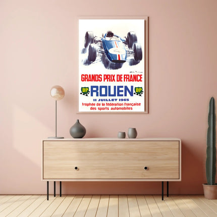 Grands Prix de France 1965 Poster