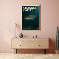 Channel Catfish Poster PosterGoat
