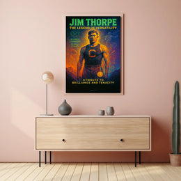 Jim Thorpe The Legend Of Versatility Poster