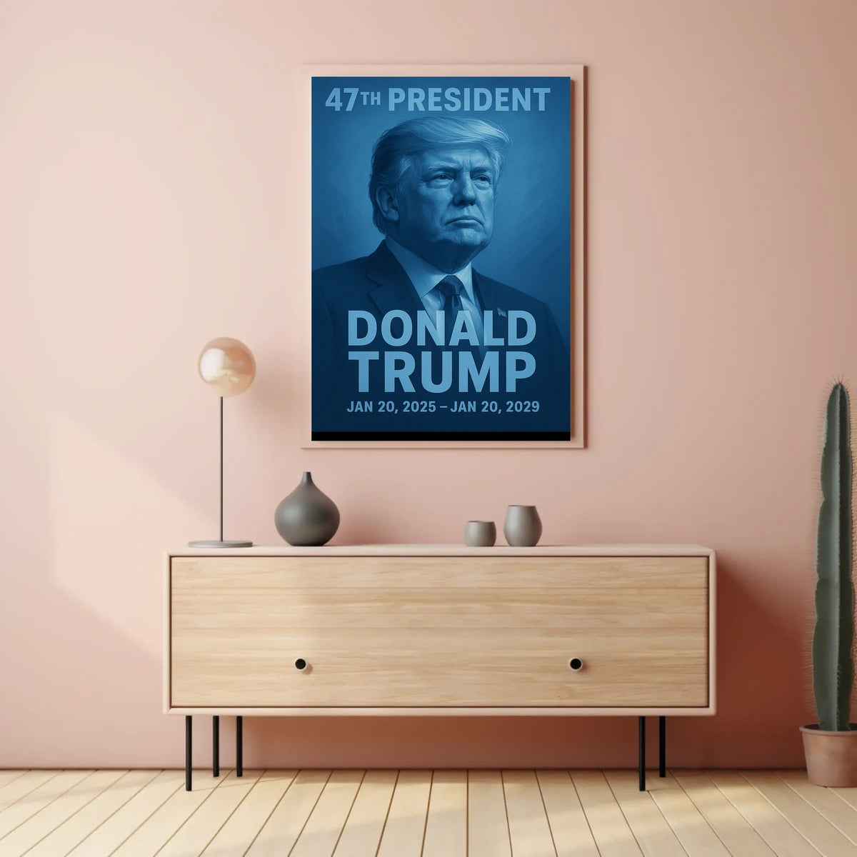 Donald Trump 47th President Poster