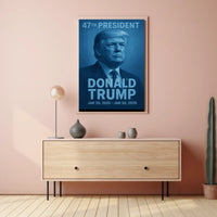 Donald Trump 47th President Poster