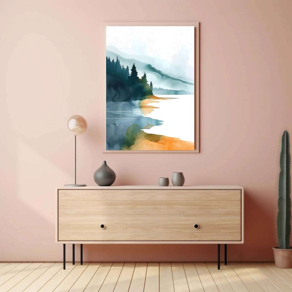 Tranquil Landscape Poster