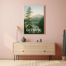 Olympic National Park Poster