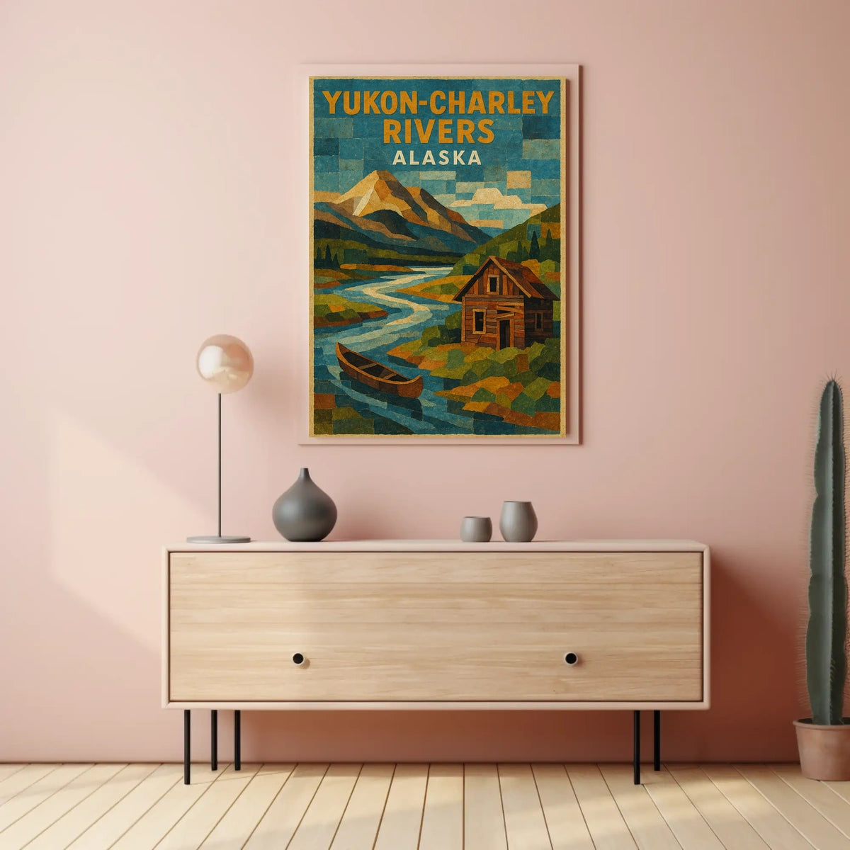 Yukon-Charley Rivers, Alaska Poster