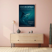 Swordfish Masters of the Ocean Poster