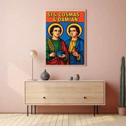 Saints Cosmas and Damian Poster