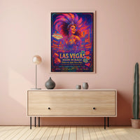 Neon Mirage: Las Vegas Poster PosterGoat
