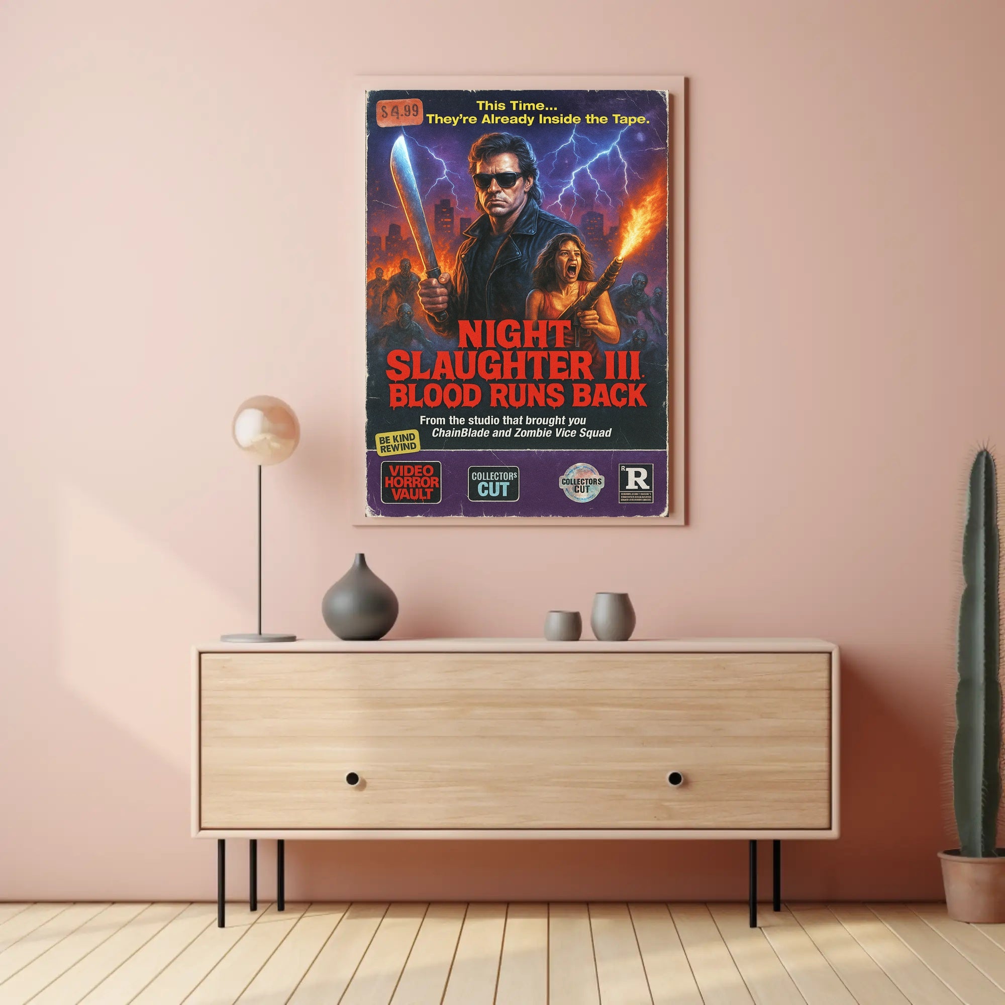 Night Slaughter III: Blood Runs Back Poster PosterGoat