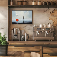 Ethereal Balance Surreal Reflection Artwork Poster