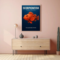 Scorpionfish Venomous Marine Fish Poster PosterGoat