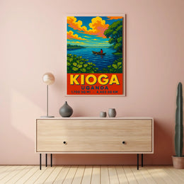 Lake Kioga, Uganda Poster