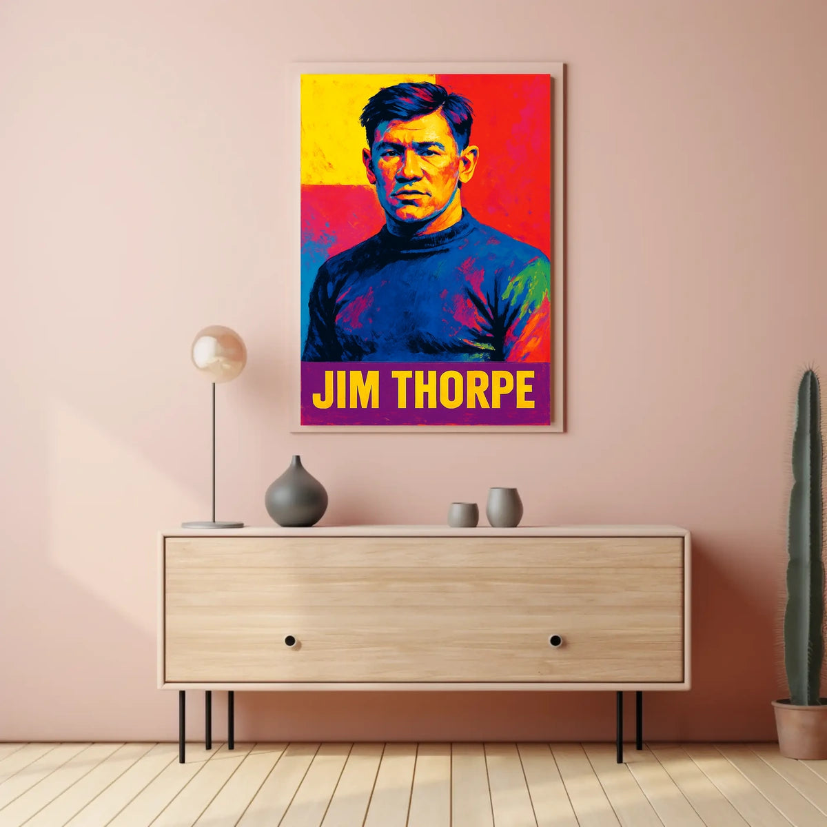 Jim Thorpe Tribute Poster