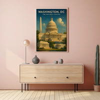 Washington, DC The Nations Capital Poster