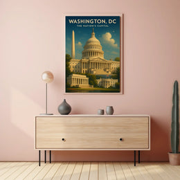 Washington, DC The Nations Capital Poster