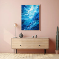 Oceanic Whirl Poster