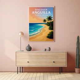 Discover Anguilla Paradise Awaits Poster PosterGoat
