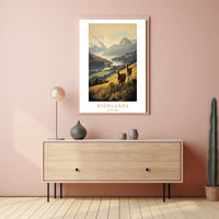 Majestic Highlands Poster PosterGoat