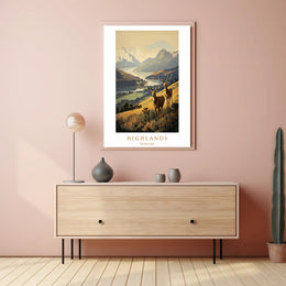 Majestic Highlands Poster PosterGoat