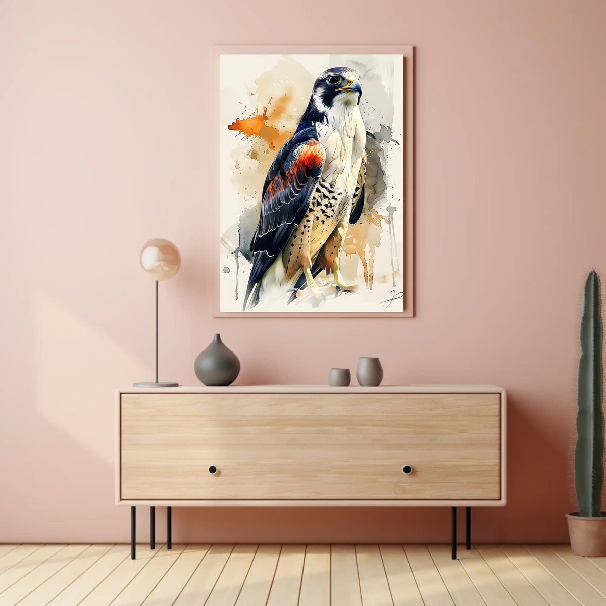 Majestic Falcon Poster