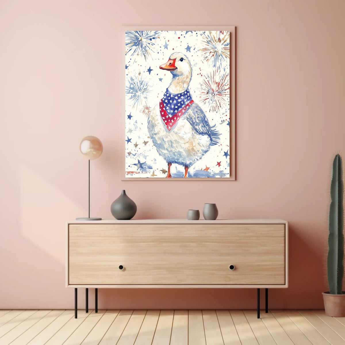 patriotic goose Poster